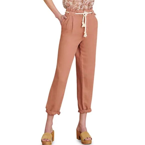 Veronica Beard Jeans, Karter Pleated Crop Pant - Picture 2 of 3